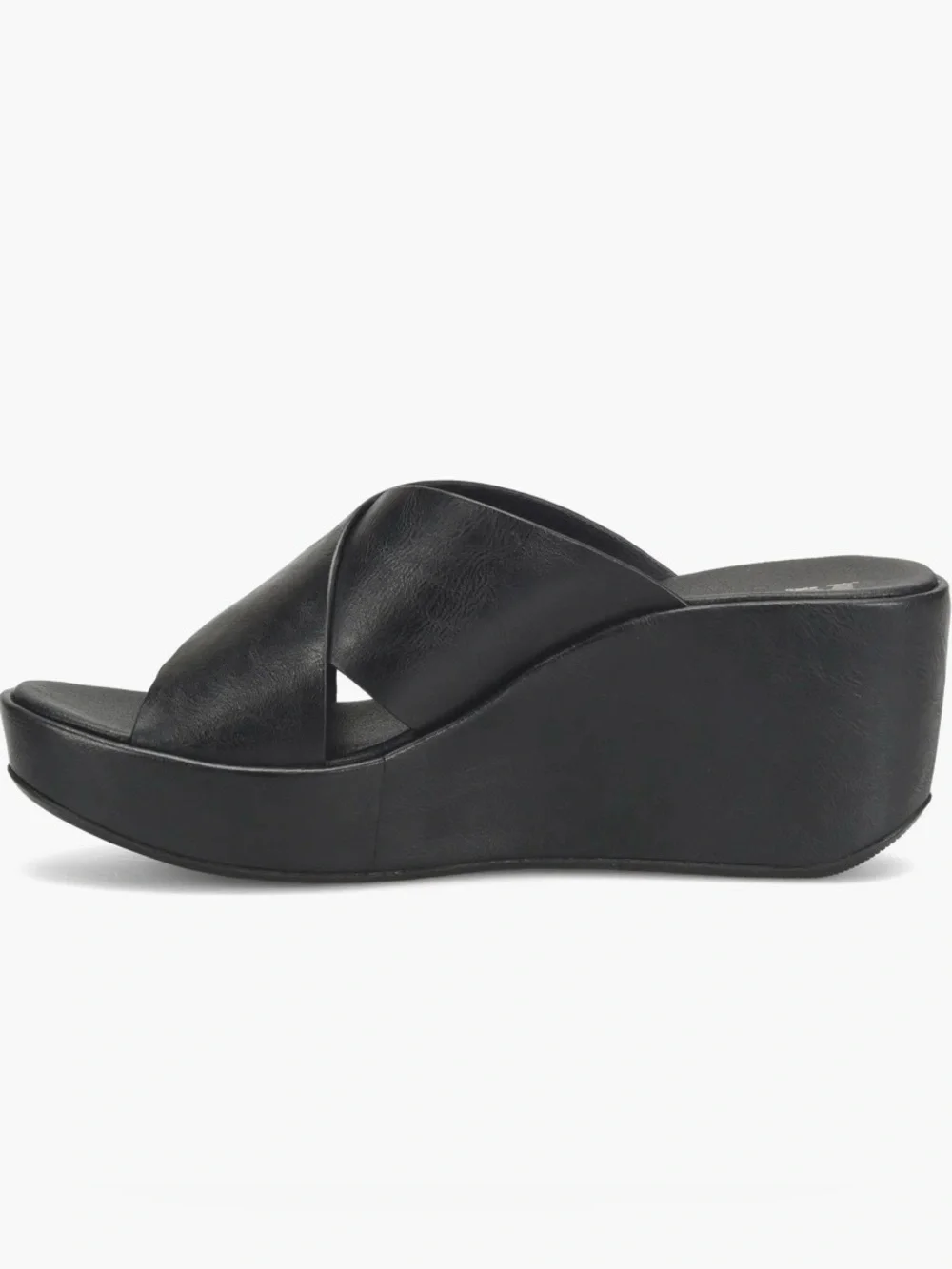 Korks Madera Wedge Sandals – Black – Women’sSize 11 Brand New